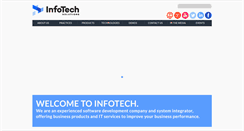 Desktop Screenshot of infotechfb.com